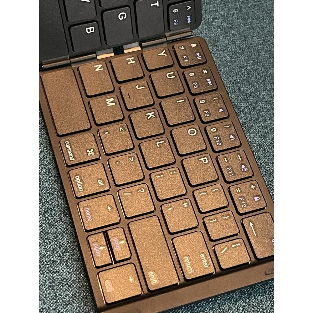 Foldable Bluetooth‎ Keyboard, Portable Wireless Rechargeable Keyboard